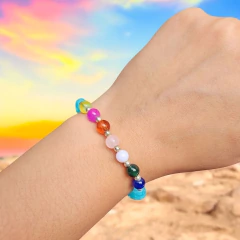 Pulsera 7 Chakras Vidrio Monte Kurama - comprar online