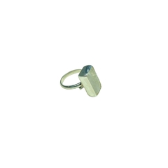 Anillo Piedra Luna Arcoiris Adularia Plata 925 Regulable 2cm aprox Monte Kurama - tienda online