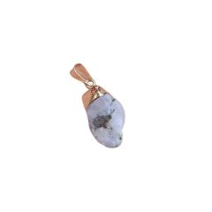 Dije Dorado PIEDRA LUNA ARCOIRIS ADULARIA Pulido 2cm aprox Monte Kurama - comprar online
