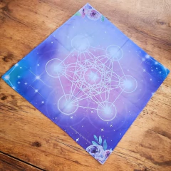 Paño Tarot Microfibra 60x60cm Monte Kurama - Monte Kurama Tienda Holística Online