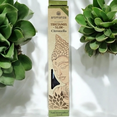 Sahumerios Tibetanos Slim CITRONELLA 10u Aromanza - tienda online