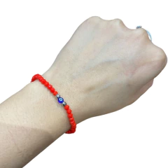 Pulsera Vidrio Ojo Protector Monte Kurama en internet