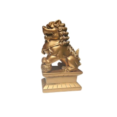 Perros Fu Par Poliresina 11cm aprox Monte Kurama - Monte Kurama Tienda Holística Online