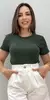 Imagem do Blusa Feminina Manga Curta Inspiração Zara