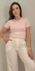 Blusa Feminina Manga Curta Inspiração Zara na internet