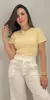Blusa Feminina Manga Curta Inspiração Zara - loja online