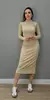 Vestido Feminino Slim Midi Manga Longa By AF - loja online