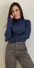 Blusa Feminina Essencial Gola Alta Manga Longa By AF na internet