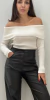 Calça Feminina Wide Leg Couro PU Com Bolsos By AF - By Andreya Freitas