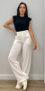 Blusa Feminina Manga Regata Ombro Marcado - By Andreya Freitas