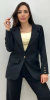 Maxi Blazer Feminino Alfaiataria Premium Com Ombreiras By Af - By Andreya Freitas