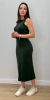 Vestido Feminino Slim Midi Manga Regata BY AF - loja online