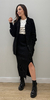 Saia Feminina Tricot Modal Midi Com Fenda - By Andreya Freitas