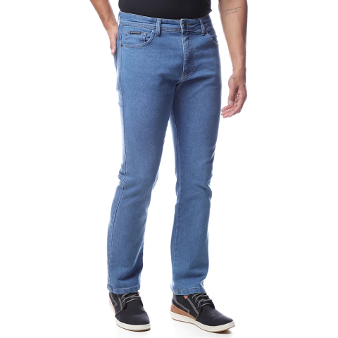 CALCA JEANS LYCRA MASCULINA RETA - ERCJ1003 - comprar online