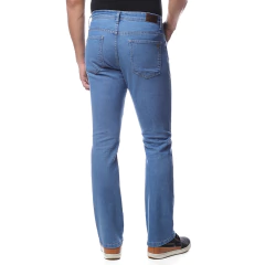 CALCA JEANS LYCRA MASCULINA RETA - ERCJ1003 na internet