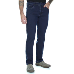 CALÇA JEANS LYCRA MASCULINA RETA 38/50 - ERCJ1024 - comprar online