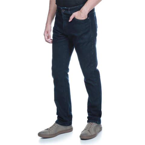 CALÇA JEANS LYCRA MASCULINA RETA 38/50 - ERCJ1025 - comprar online