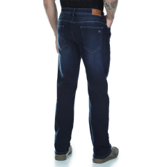 CALÇA JEANS LYCRA MASCULINA RETA 38/50 - ERCJ1032 na internet