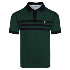 CAMISA POLO MALHA TEXTURIZADA IMP P/GG - ERGP0301 - comprar online