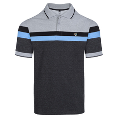 CAMISA POLO MALHA TEXTURIZADA IMP P/GG - ERGP0315 - comprar online