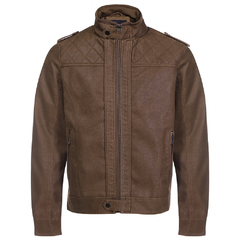 JAQUETA PU MASCULINA IMPORTADA P/GG - ERJA0300