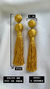 Brinco Ipanema Dourado Mostarda - comprar online