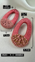 Brinco Leme Rosa Antigo - comprar online