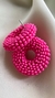 Brinco Guarujá Rosa Neon Pastel - comprar online