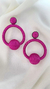 Brinco Ilha Bela Fushia
