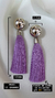 Brinco Bahia Prata Lilas 2 em 1 - comprar online