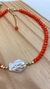 Choker Praiana Laranja na internet