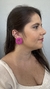 Brinco Guarujá Rosa Escuro Fosco - loja online