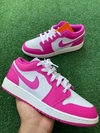 Air Jordan 1 Low - Pink/White