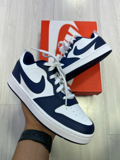 Tênis Nike Court Borough Blue/White