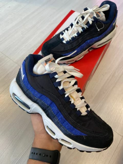 Tênis Nike Air Max 95 SE Black/Blue - comprar online
