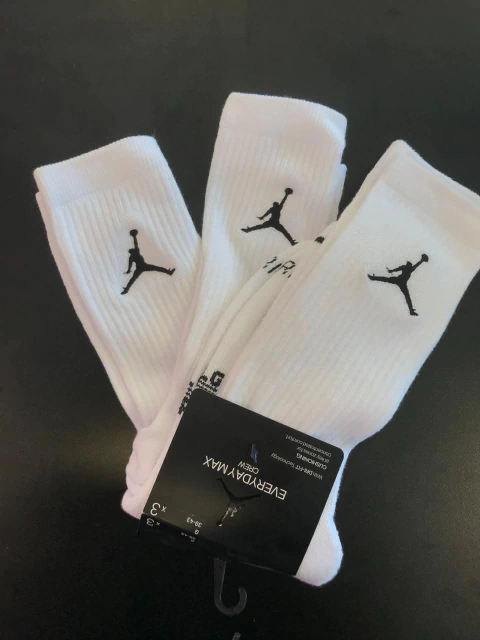 Pack de Meia Air jordan White ( 3 pares ) - comprar online