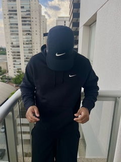 Agasalho Nike Swoosh Canguru Black