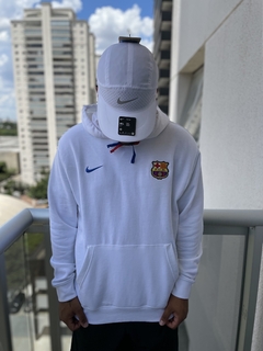 Moletom Nike Barcelona Club White na internet