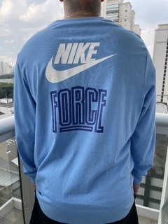 Camisa Nike Long Force Blue - DNK STORE