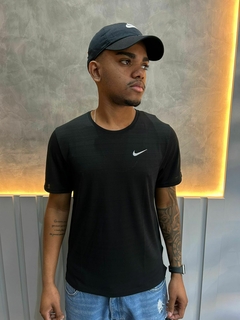 Camisa Nike Dri Running Black