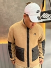 Jaqueta Fleece Nike Brown