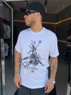 Camisa Jordan Big Flowers White - comprar online