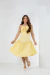 Vestido Cecília - Amarelo manteiga - lasmeninas