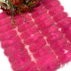 Pompom reto "bigode" - unidade - loja online