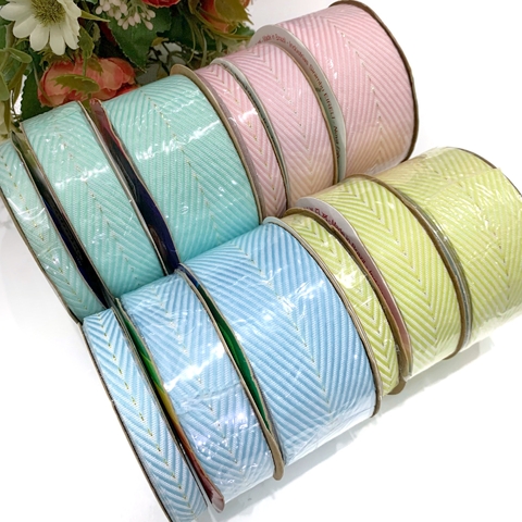 Rolo fita ”escama de peixe” Candy Colors - 10m