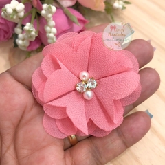 Flor Luxuosa 5cm - unidade - Mimos Perolados Materiais