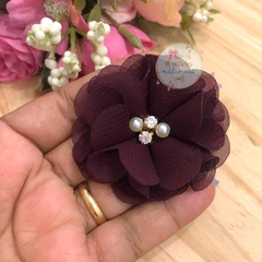 Flor Luxuosa 5cm - unidade
