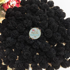 Pompom de malha 1,5cm - 10 unidades - loja online