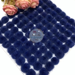 Pompom achatadinho de pelúcia 3cm - 2 unidades - comprar online