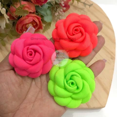 ENCOMENDA Flor Boleada de Gorgurão P - unidade (7 a 10 dias úteis para produção) na internet